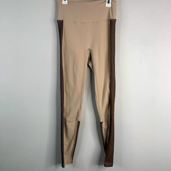 Nylora Levee Leggings Iridescent Olive Brown & Oat Combo - Picture 4 of 12